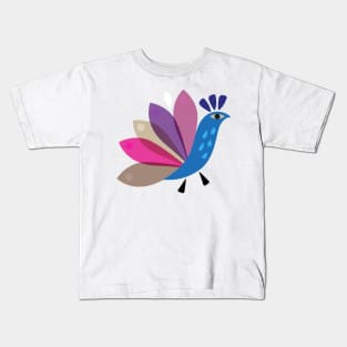 Peacock Kids T-Shirt